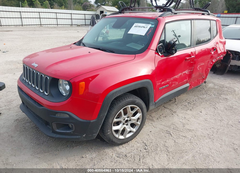 2015 JEEP RENEGADE LATITUDE VIN: ZACCJABT0FPB53266