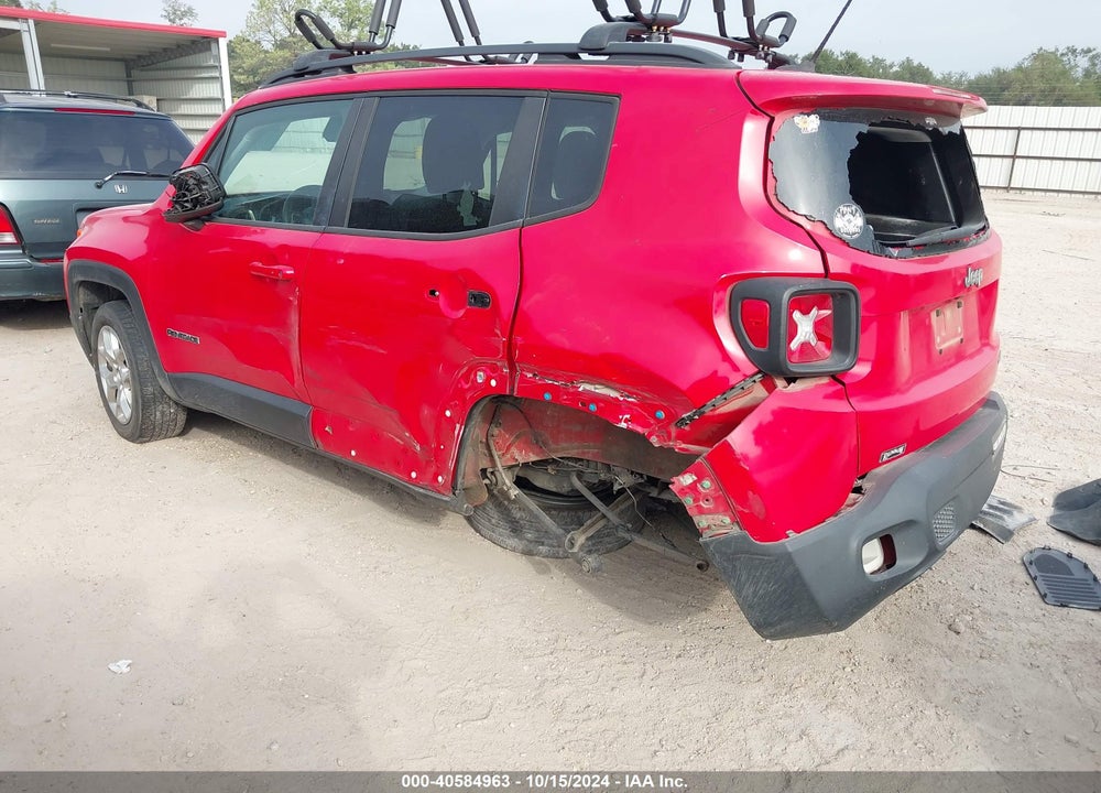 2015 JEEP RENEGADE LATITUDE VIN: ZACCJABT0FPB53266