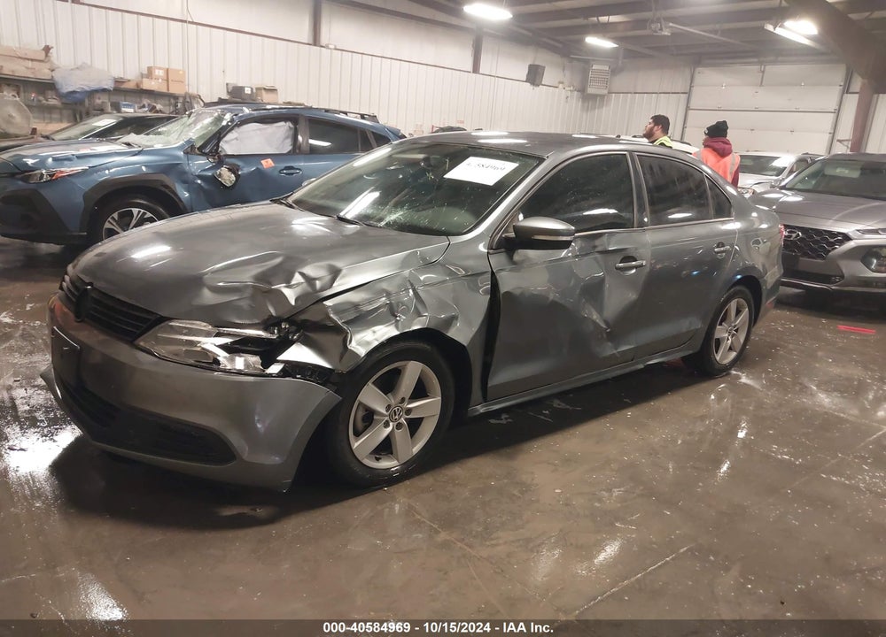 2012 VOLKSWAGEN JETTA 2.0L TDI VIN: 3VWLL7AJ8CM415652
