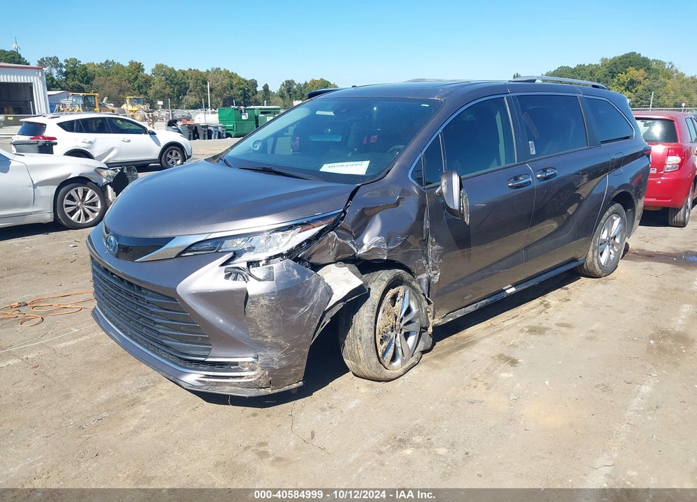 2022 TOYOTA SIENNA LIMITED VIN: 5TDZRKEC5NS085711