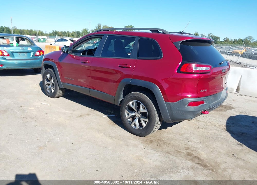 2014 JEEP CHEROKEE TRAILHAWK VIN: 1C4PJMBS8EW310970