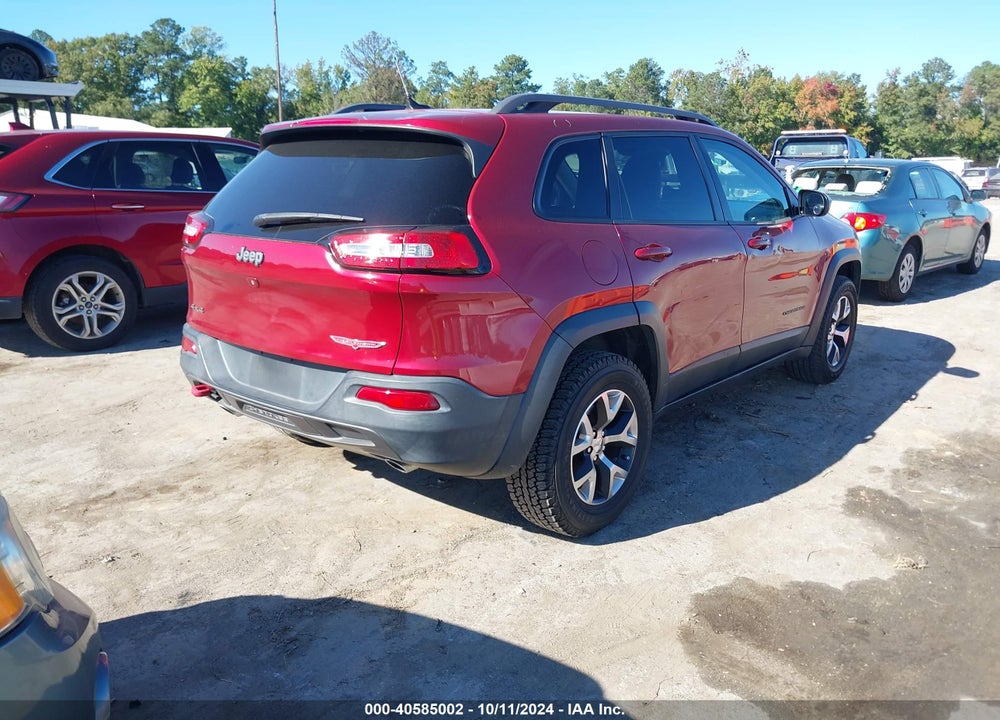 2014 JEEP CHEROKEE TRAILHAWK VIN: 1C4PJMBS8EW310970