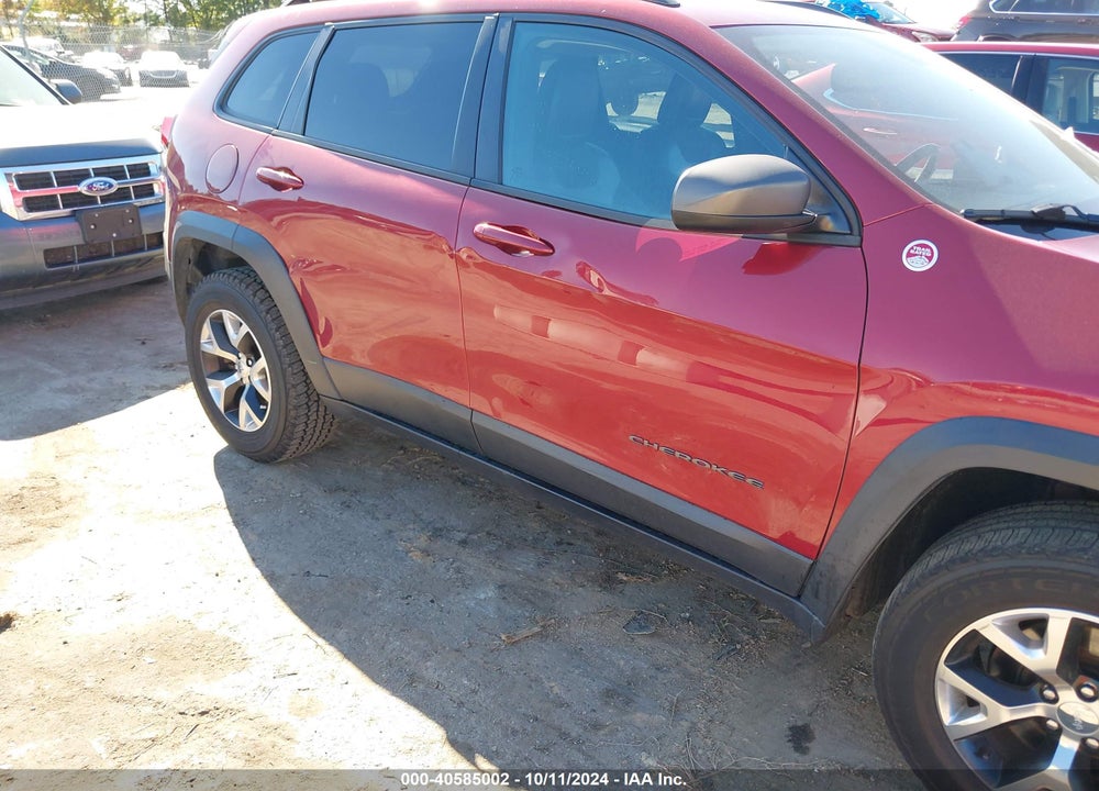 2014 JEEP CHEROKEE TRAILHAWK VIN: 1C4PJMBS8EW310970