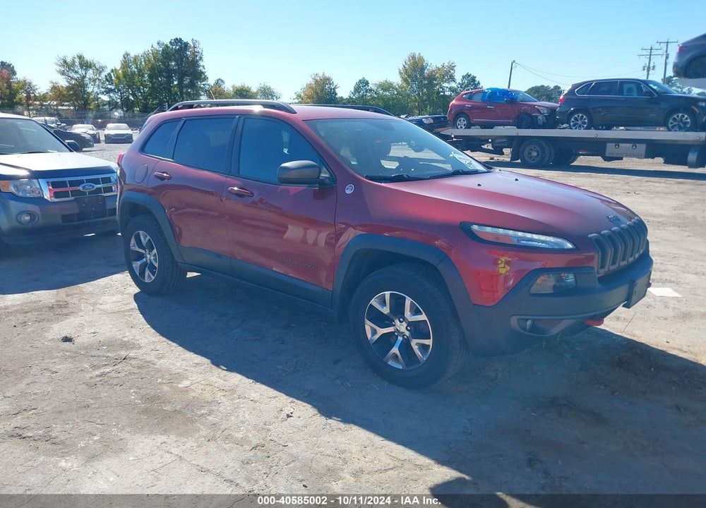 2014 JEEP CHEROKEE TRAILHAWK VIN: 1C4PJMBS8EW310970