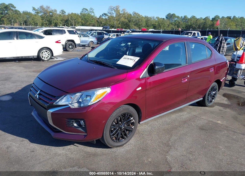 2022 MITSUBISHI MIRAGE G4 BLACK EDITION VIN: ML32FUFJXNHF04181