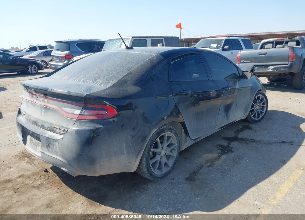 2014 DODGE DART SXT VIN: 1C3CDFBB2ED910045