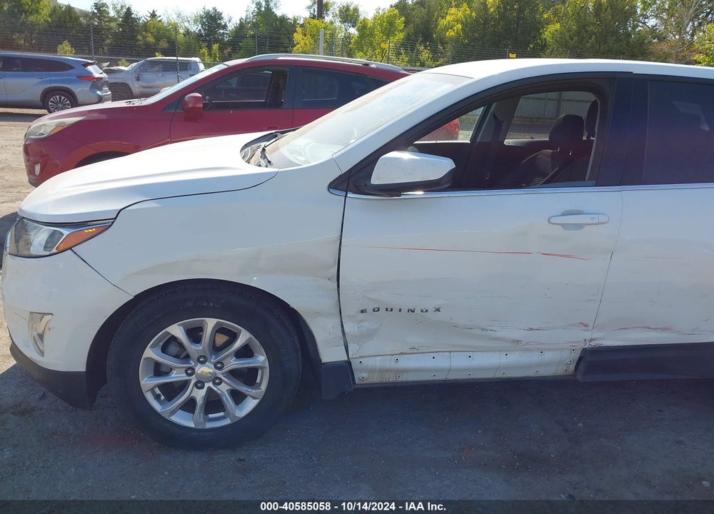 2020 CHEVROLET EQUINOX FWD LT 1.5L TURBO VIN: 2GNAXKEV6L6215997
