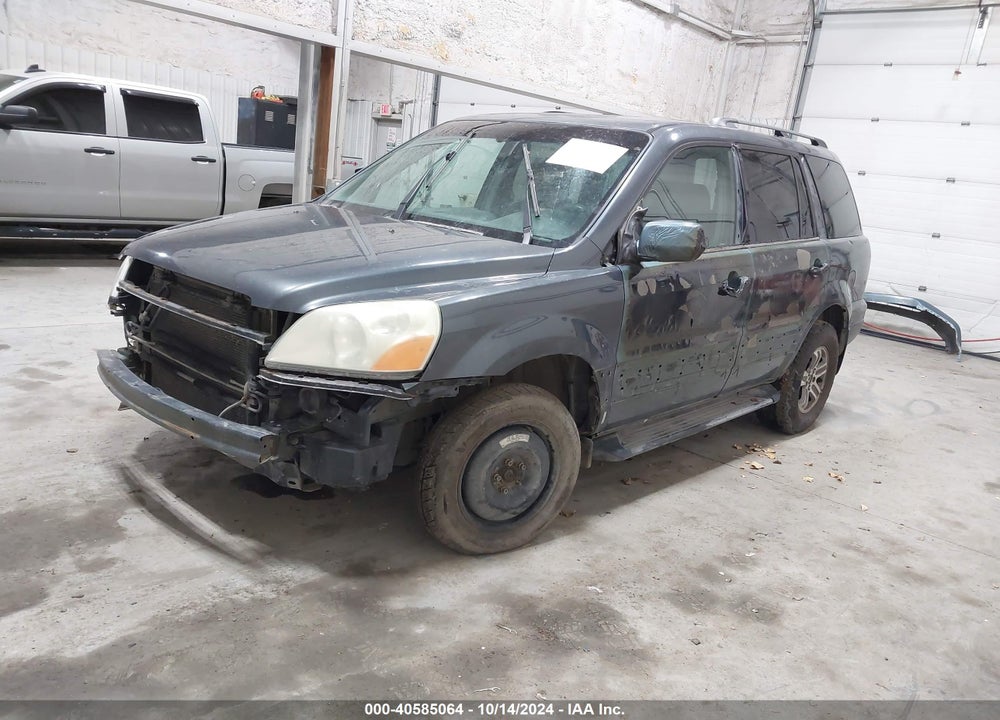 2004 HONDA PILOT EX VIN: 2HKYF18404H555733