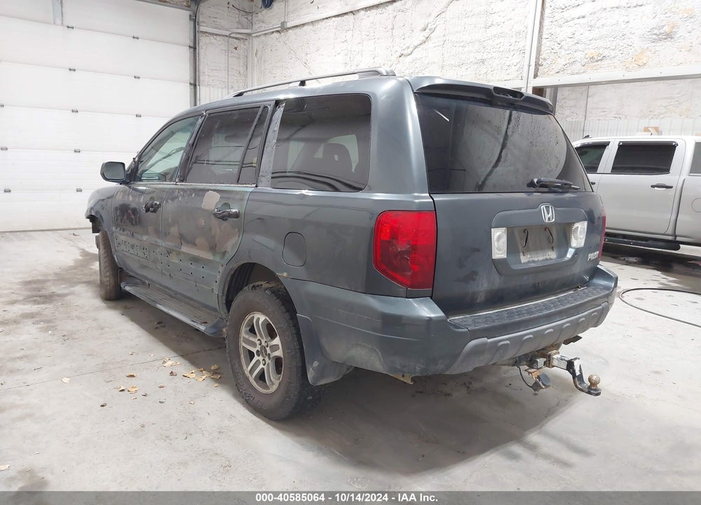 2004 HONDA PILOT EX VIN: 2HKYF18404H555733
