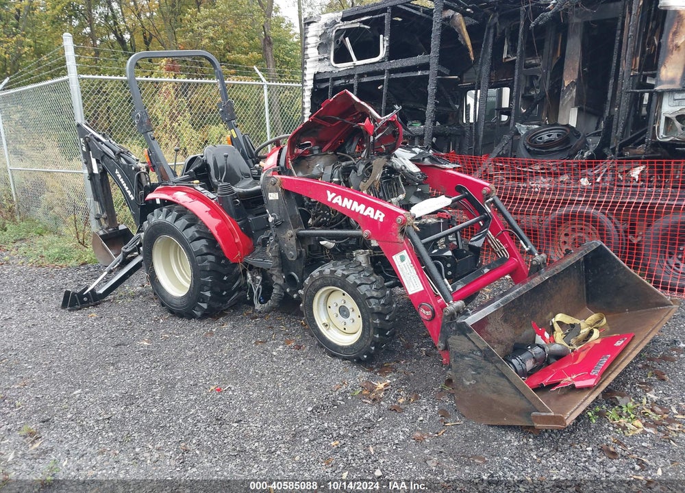 2020 YANMAR YT235 TLB TRACTOR VIN: YMJS0016AGF100208