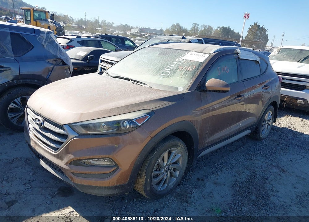 2017 HYUNDAI TUCSON SE VIN: KM8J3CA49HU448560