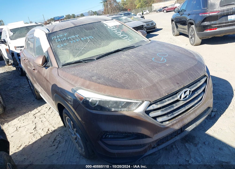 2017 HYUNDAI TUCSON SE VIN: KM8J3CA49HU448560