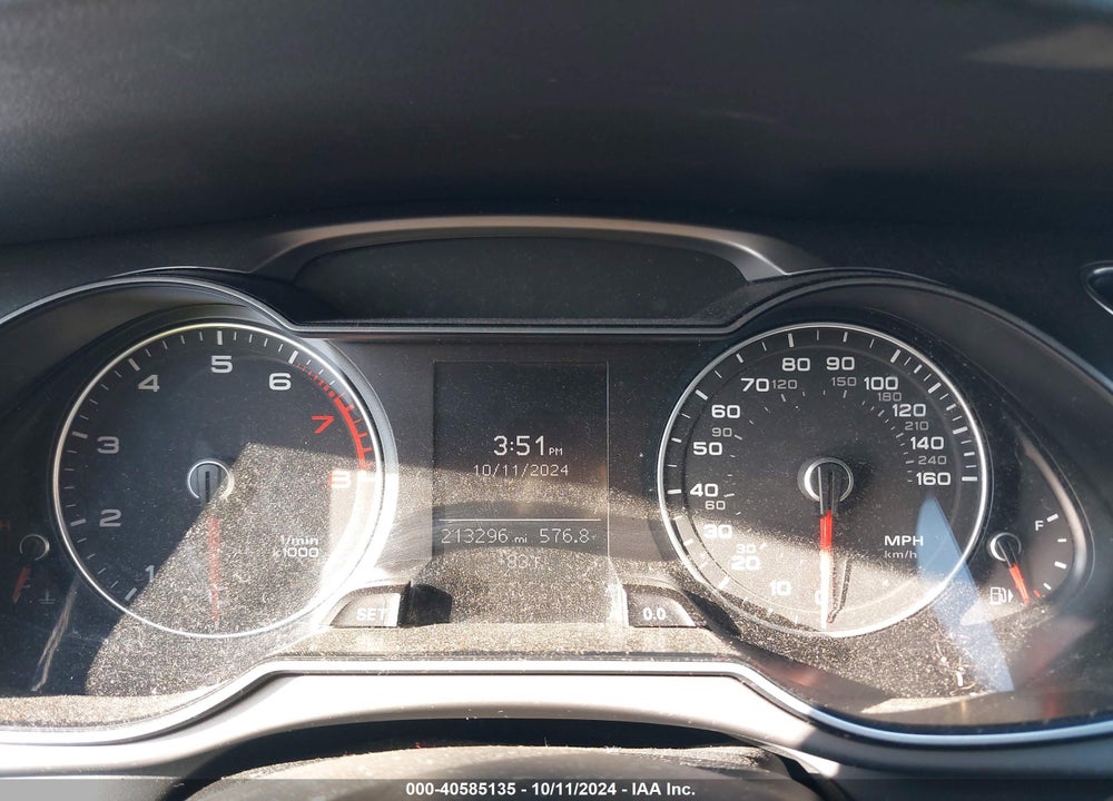 2014 AUDI A4 2.0T PREMIUM VIN: WAUAFAFL1EN004236