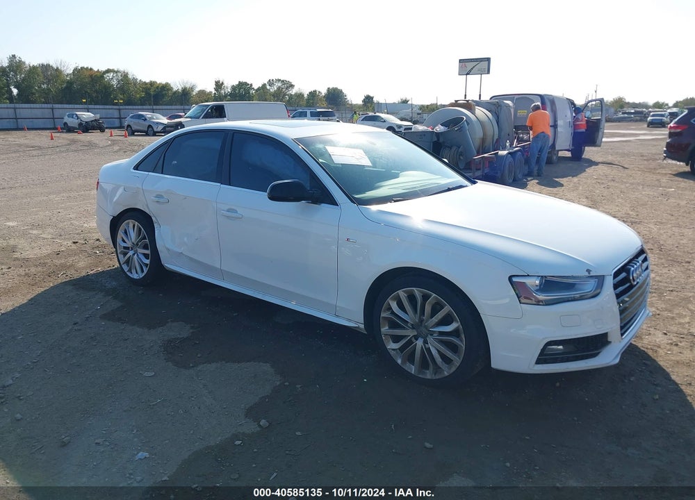 2014 AUDI A4 2.0T PREMIUM VIN: WAUAFAFL1EN004236