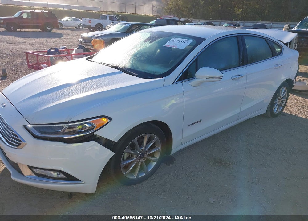 2017 FORD FUSION HYBRID VIN: 3FA6P0LU0HR400596
