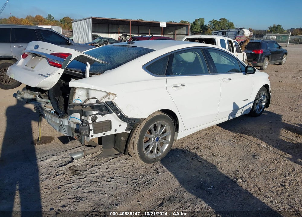 2017 FORD FUSION HYBRID VIN: 3FA6P0LU0HR400596