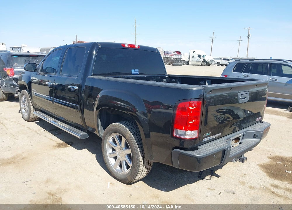 2012 GMC SIERRA 1500 DENALI VIN: 3GTP1XE27CG126581