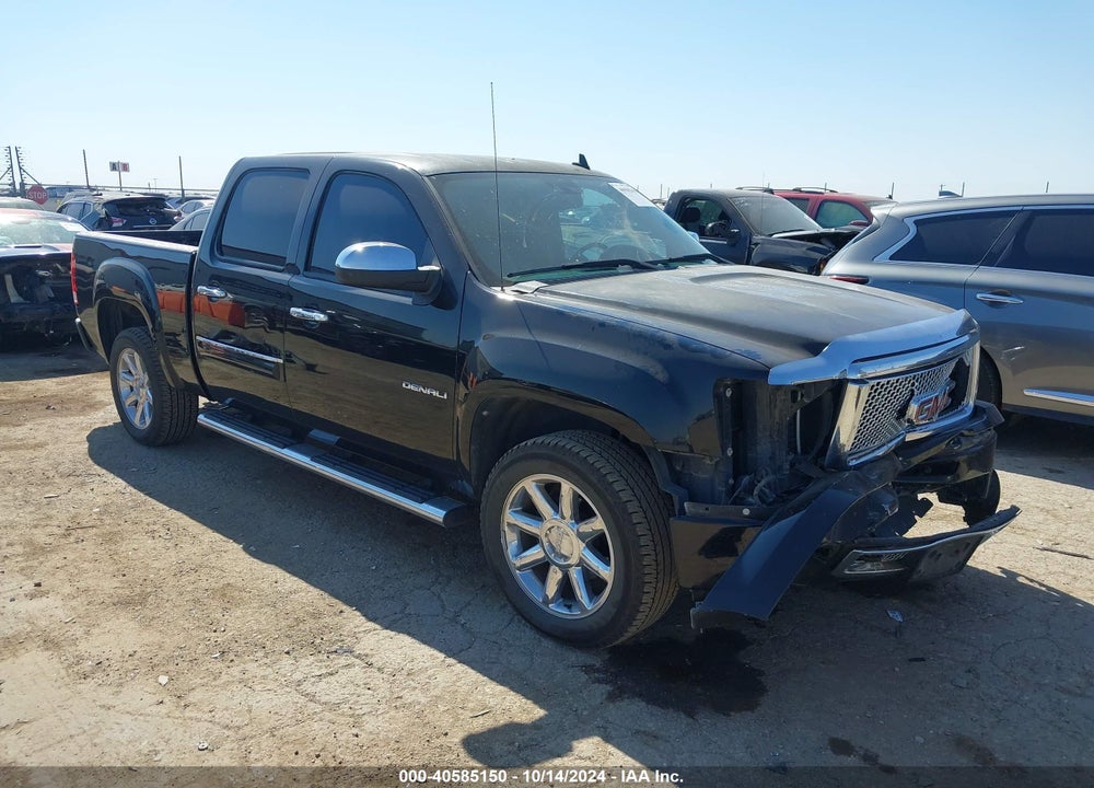 2012 GMC SIERRA 1500 DENALI VIN: 3GTP1XE27CG126581