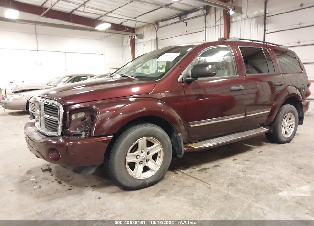 2005 DODGE DURANGO LIMITED VIN: 1D4HB58D15F580478