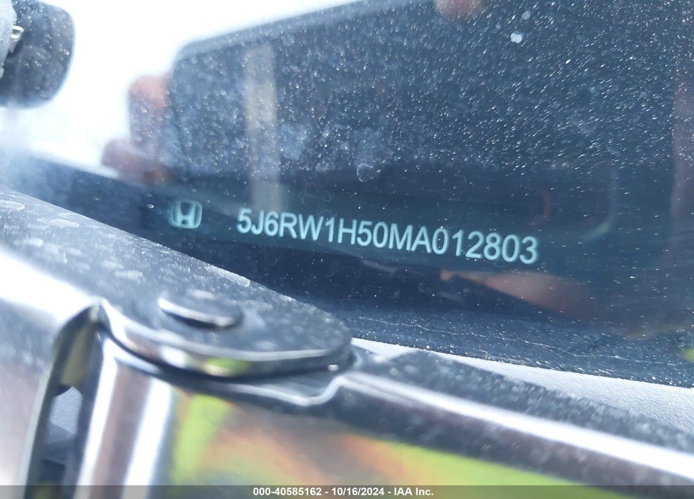 2021 HONDA CR-V 2WD EX VIN: 5J6RW1H50MA012803