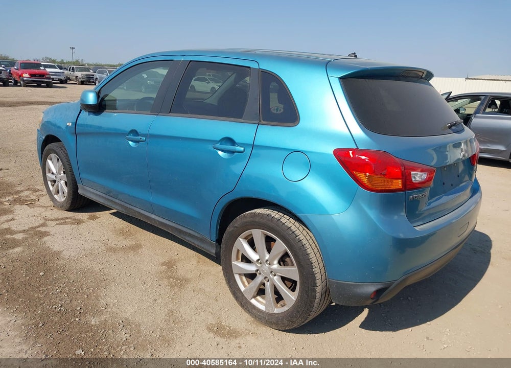 2014 MITSUBISHI OUTLANDER SPORT ES VIN: 4A4AP3AU9EE028580