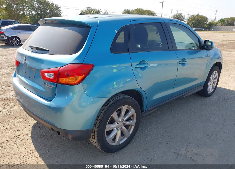 2014 MITSUBISHI OUTLANDER SPORT ES VIN: 4A4AP3AU9EE028580