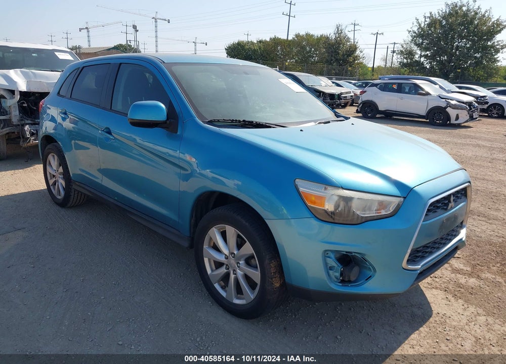 2014 MITSUBISHI OUTLANDER SPORT ES VIN: 4A4AP3AU9EE028580