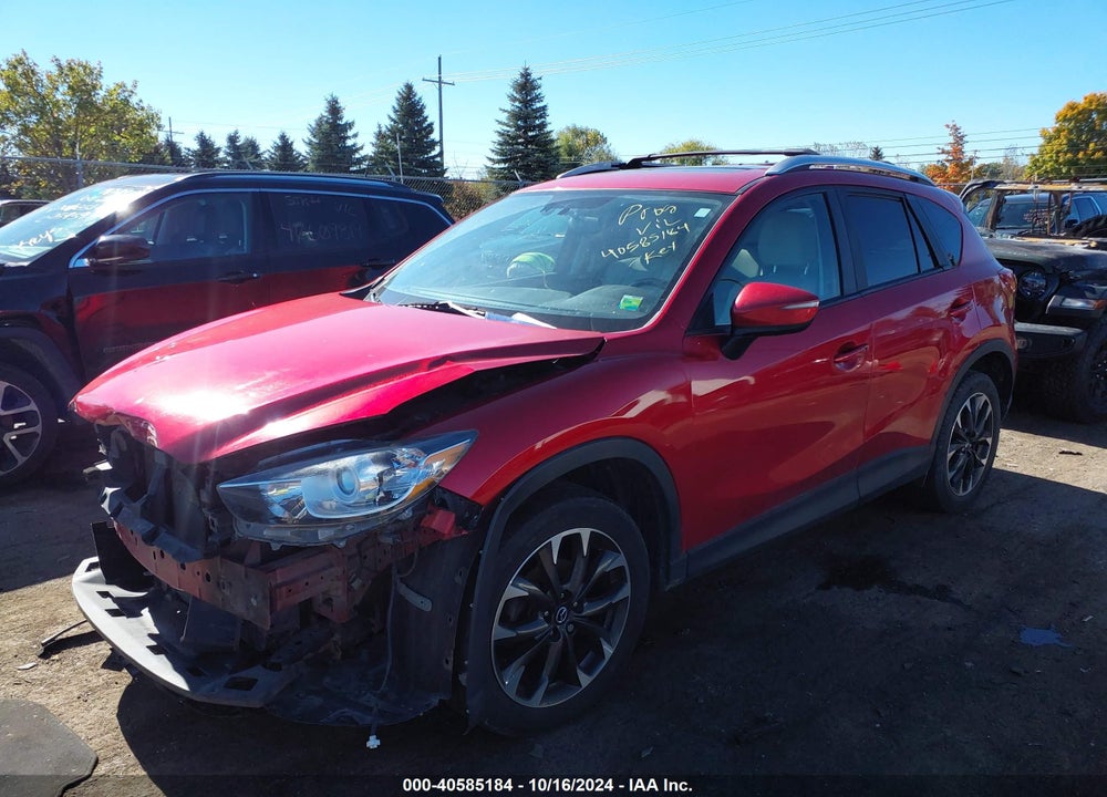 2016 MAZDA CX-5 GRAND TOURING VIN: JM3KE4DY2G0811978