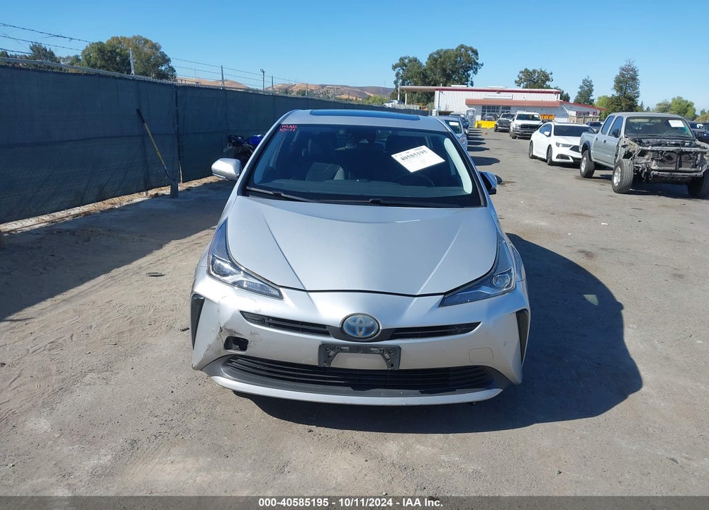 2019 TOYOTA PRIUS XLE VIN: JTDKARFU6K3084900