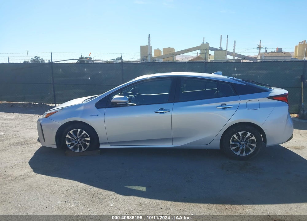 2019 TOYOTA PRIUS XLE VIN: JTDKARFU6K3084900