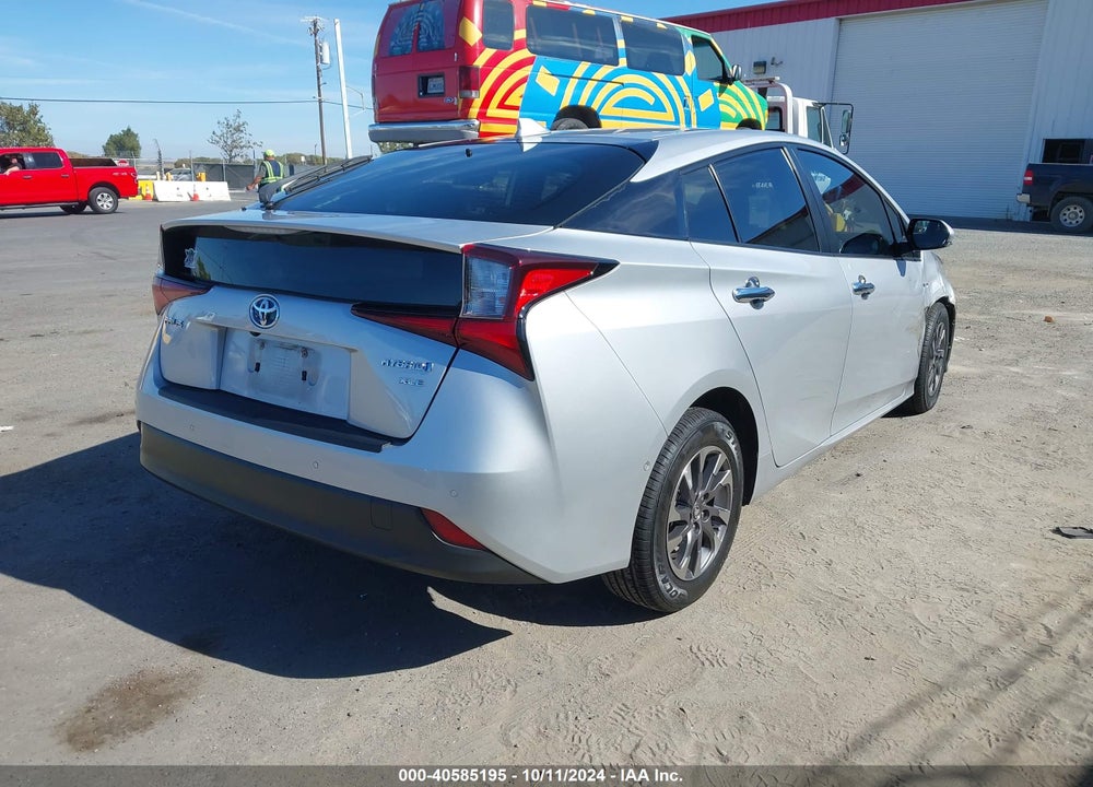 2019 TOYOTA PRIUS XLE VIN: JTDKARFU6K3084900