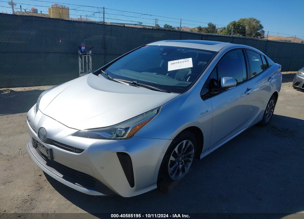 2019 TOYOTA PRIUS XLE VIN: JTDKARFU6K3084900