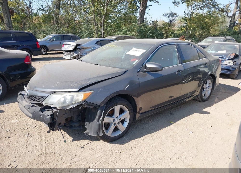 2012 TOYOTA CAMRY SE VIN: 4T1BF1FK4CU162213