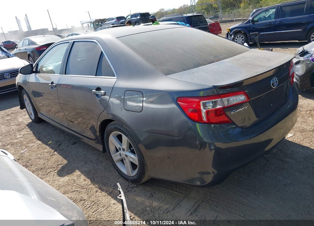 2012 TOYOTA CAMRY SE VIN: 4T1BF1FK4CU162213