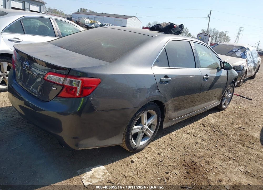 2012 TOYOTA CAMRY SE VIN: 4T1BF1FK4CU162213