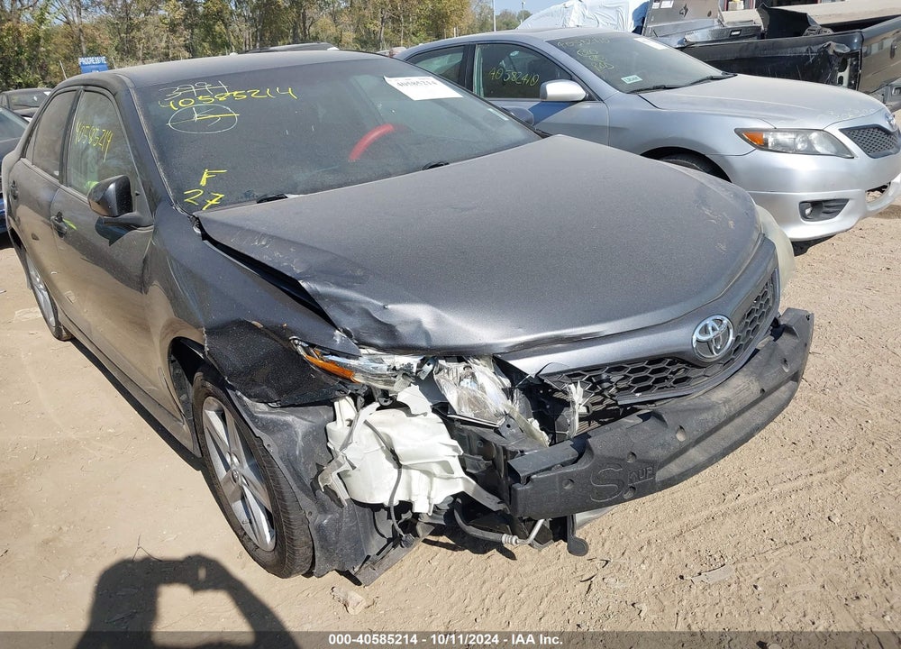 2012 TOYOTA CAMRY SE VIN: 4T1BF1FK4CU162213