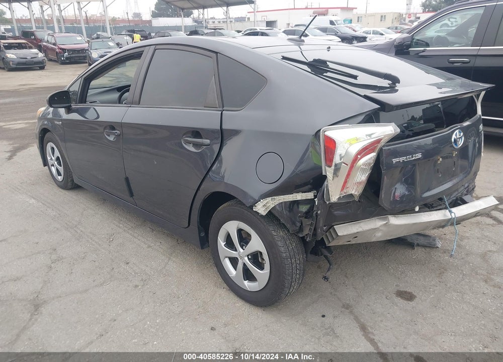 2015 TOYOTA PRIUS VIN: JTDKN3DU6F1926849