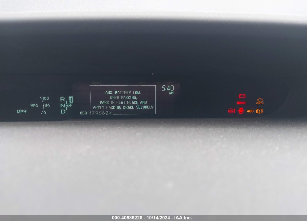 2015 TOYOTA PRIUS VIN: JTDKN3DU6F1926849