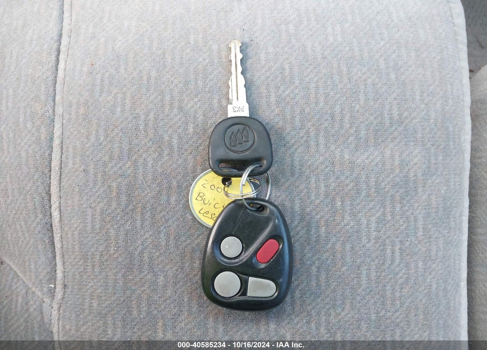 2001 BUICK LESABRE CUSTOM VIN: 1G4HP54K914205989