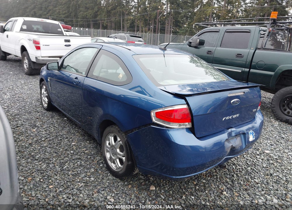2008 FORD FOCUS SES VIN: 1FAHP33N28W174514