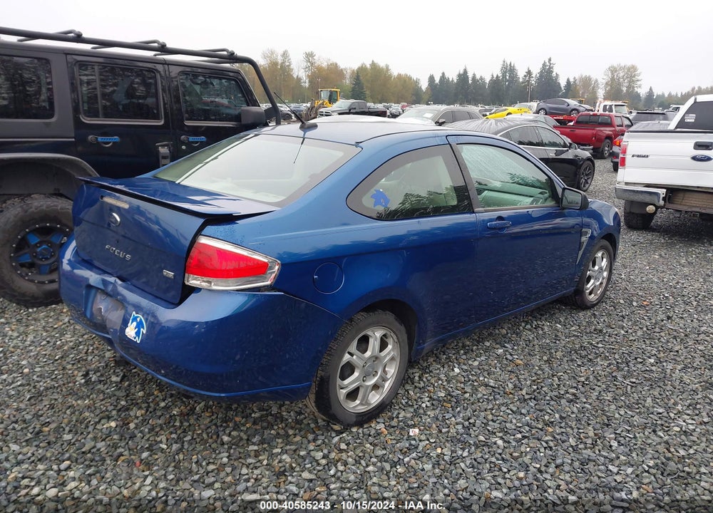 2008 FORD FOCUS SES VIN: 1FAHP33N28W174514