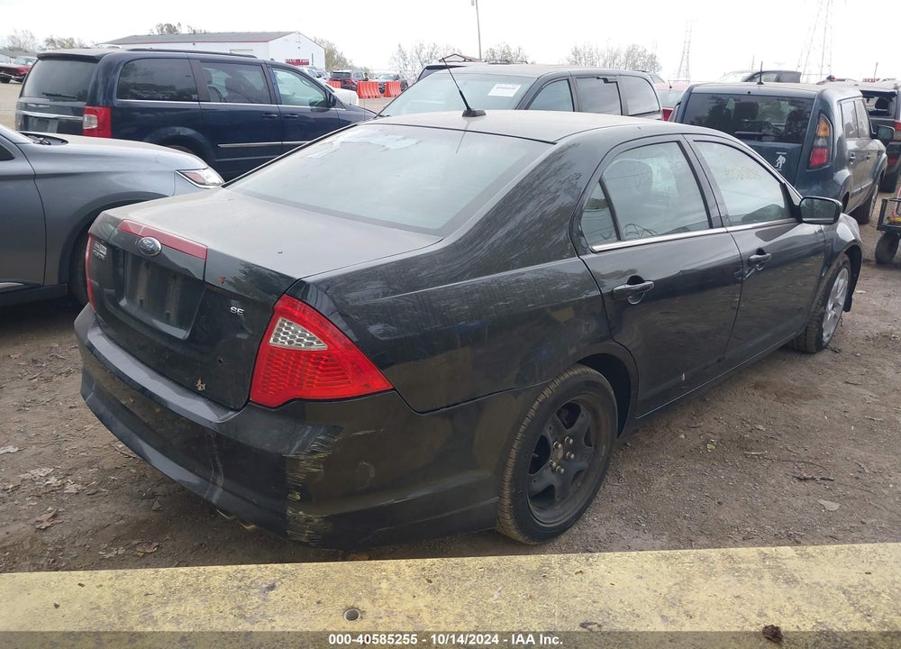 2010 FORD FUSION SE VIN: 3FAHP0HA1AR186036