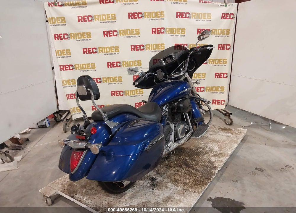 2013 YAMAHA XVS1300 CT/CFD VIN: JYAVP32E0DA002404