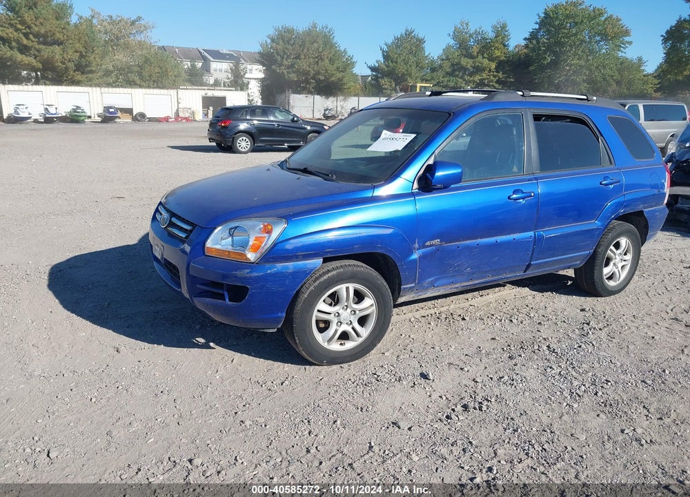 2007 KIA SPORTAGE EX V6 VIN: KNDJE723577359626