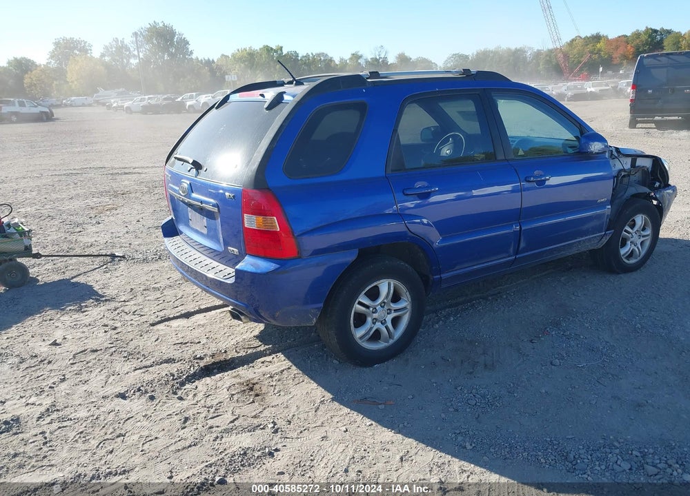 2007 KIA SPORTAGE EX V6 VIN: KNDJE723577359626
