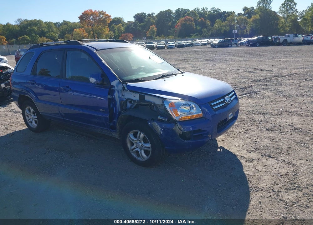 2007 KIA SPORTAGE EX V6 VIN: KNDJE723577359626