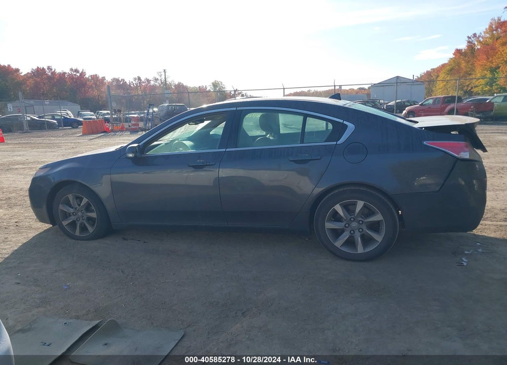 2012 ACURA TL 3.5 VIN: 19UUA8F56CA001928