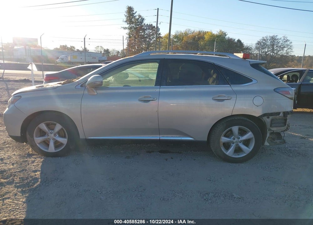 2012 LEXUS RX 350 VIN: 2T2BK1BA0CC137878
