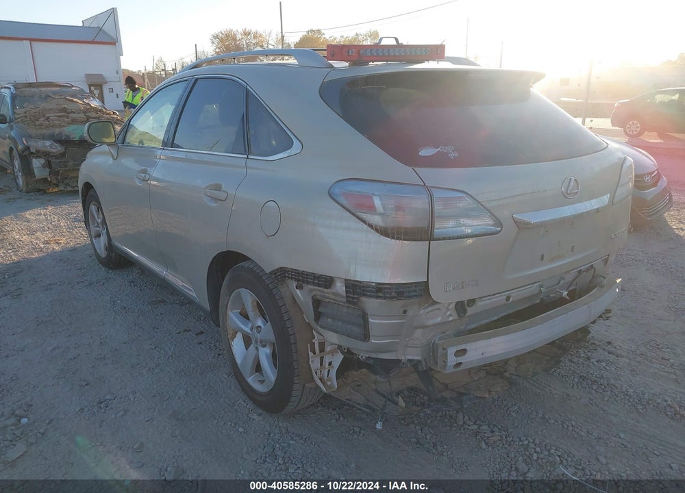 2012 LEXUS RX 350 VIN: 2T2BK1BA0CC137878