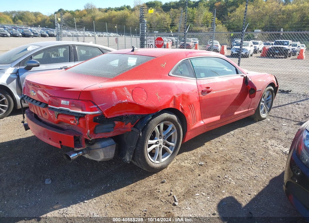 2014 CHEVROLET CAMARO 2LS VIN: 2G1FA1E36E9169638